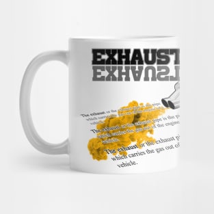 Car exhaust definiton (1) Mug